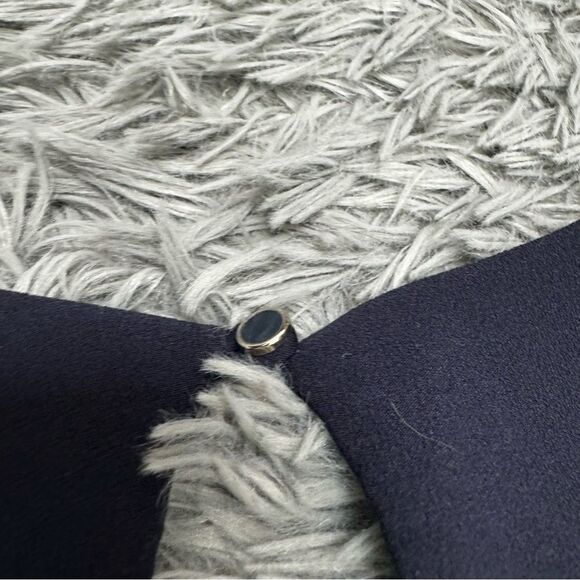 Monteau Sleeveless Navy Blue Fit n Flare Mini Dress Size Small - Picture 9 of 11